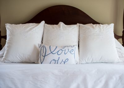Georgian bedroom pillows